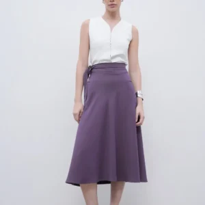 Airy Wrap Skirt